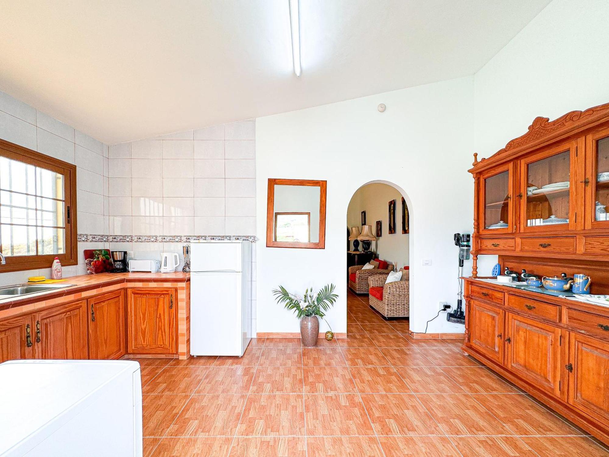 Villa Exquisite Rural House With Garden, Pool And Sea Views Arico Viejo Exterior foto