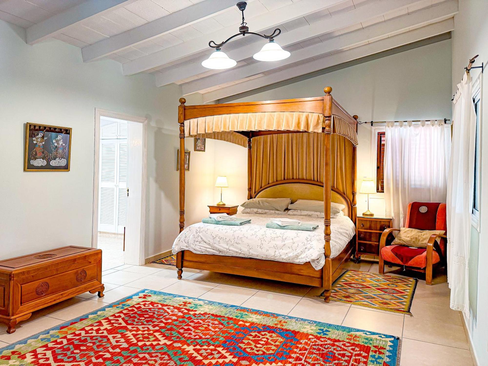 Villa Exquisite Rural House With Garden, Pool And Sea Views Arico Viejo Exterior foto